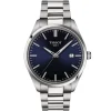 Tissot PR100 40mm Dark Blue Dial Steel Case Watch