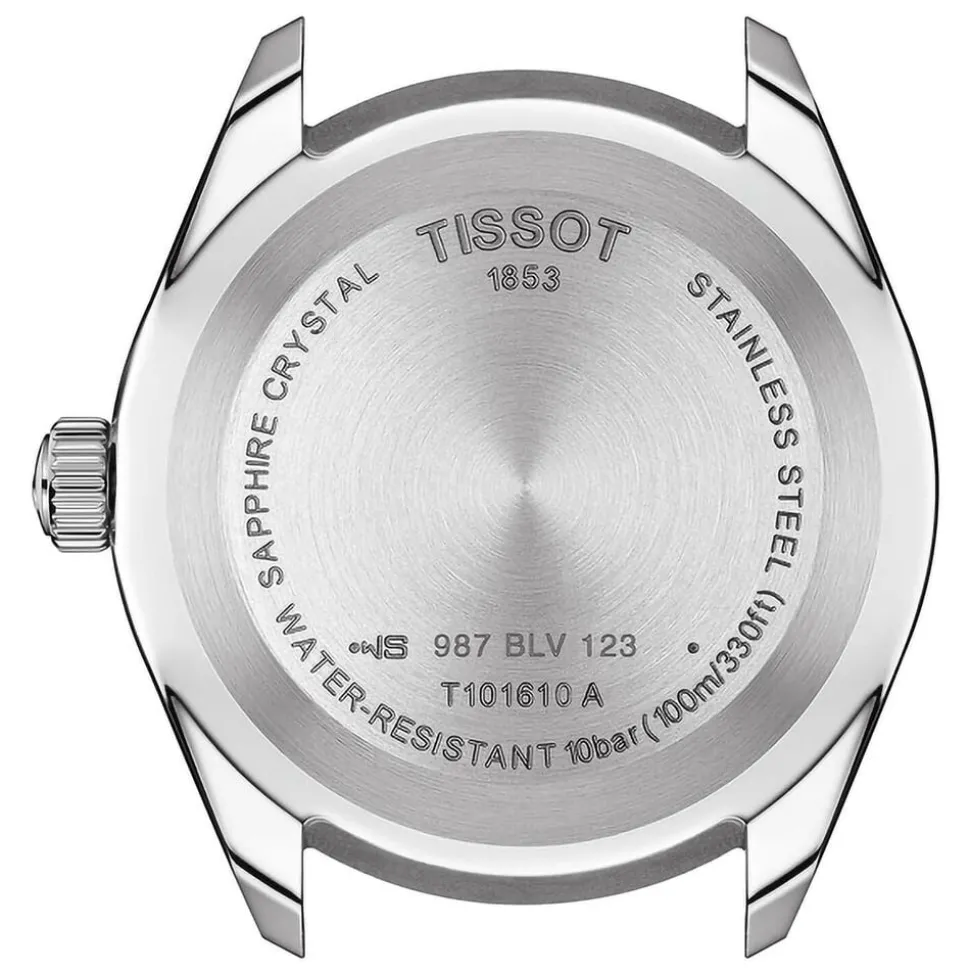 Tissot PR100 Sport 42mm Blue Dial Steel Case Bracelet Watch