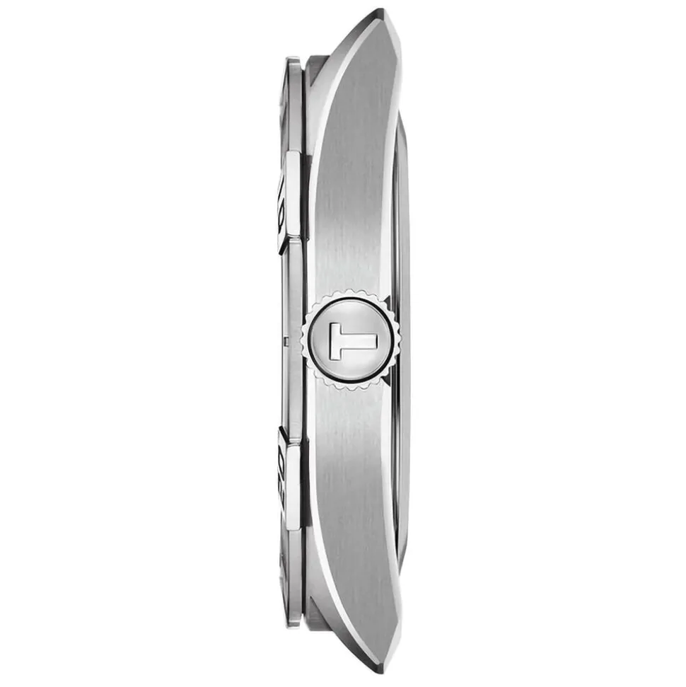 Tissot PR100 Sport 42mm Blue Dial Steel Case Bracelet Watch