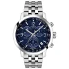 Tissot Prc 200 Collection 42mm Blue Dial Mens Watch