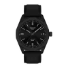 Tissot PRC 100 Solar 39mm Black Dial Black Leather Strap Watch