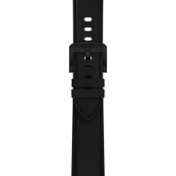 Tissot PRC 100 Solar 39mm Black Dial Black Leather Strap Watch