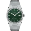 Tissot PRX Powermatic Auto 40mm Automatic Green Dial Steel Case Bracelet Watch