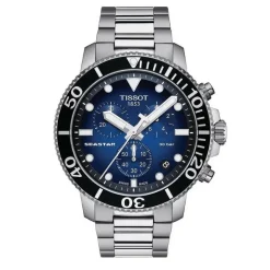 Tissot PRX Chronograph 42mm Automatic White Dial Rose Gold Indexes Steel Case Bracelet Watch
