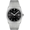 Tissot PRX 40mm Black Dial Steel Case Bracelet Watch