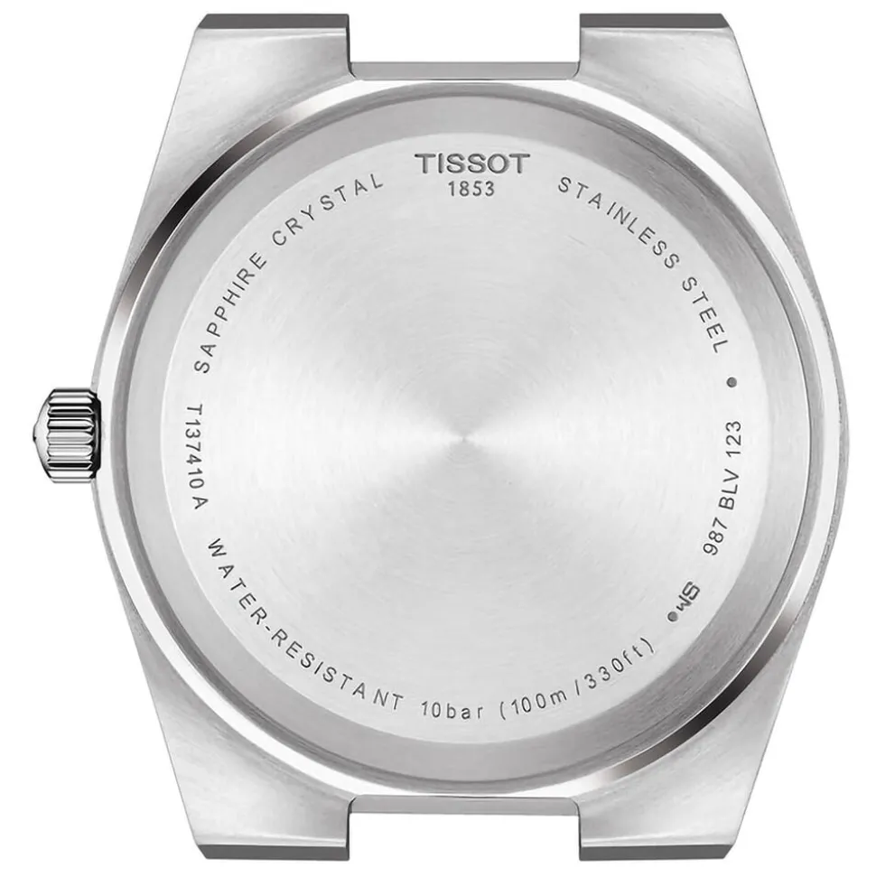 Tissot PRX 40mm Black Dial Steel Case Bracelet Watch