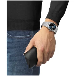 Tissot PRX 40mm Blue Dial Steel Case Bracelet Watch