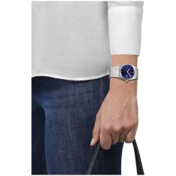 Tissot PRX 35mm Dark Blue Stainless Steel Bracelet Watch
