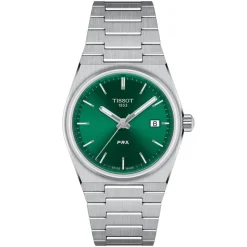 Tissot PRX35 35mm Green Dial Bracelet Watch
