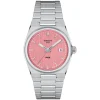 Tissot PRX 35mm Pink Dial Steel Bracelet Watch