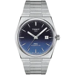 Tissot PRX Powermatic 80 40mm Gradient Blue Dial Steel Bracelet Watch