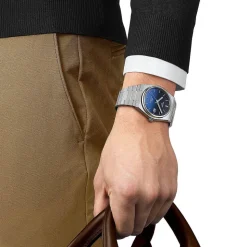 Tissot PRX Powermatic 80 40mm Gradient Blue Dial Steel Bracelet Watch