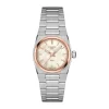 Tissot PRX Quartz 25mm Mother of Pearl Dial Rose Gold PVD Stainless Steel Case Bracelet Watch