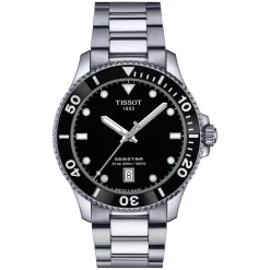 Tissot Seastar 1000 40mm Black Dial & Bezel Bracelet Watch