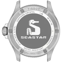 Tissot Seastar 1000 Quartz GMT 40mm Black Dial & Bezel Rubber Strap Watch