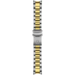 Tissot Seastar 1000 Quartz GMT 40mm Black Dial Black & Brown Bezel Steel Bracelet Watch