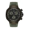 Tissot T-Race Quartz Chronograph 45mm Dark Grey Dial Khaki Rubber Strap Watch