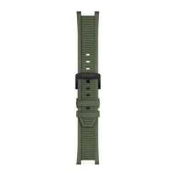 Tissot T-Race Quartz Chronograph 45mm Dark Grey Dial Khaki Rubber Strap Watch