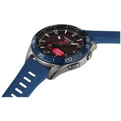 Tissot T-Touch Connect Sport 43.75mm Black Dial Blue Rubber Strap Watch