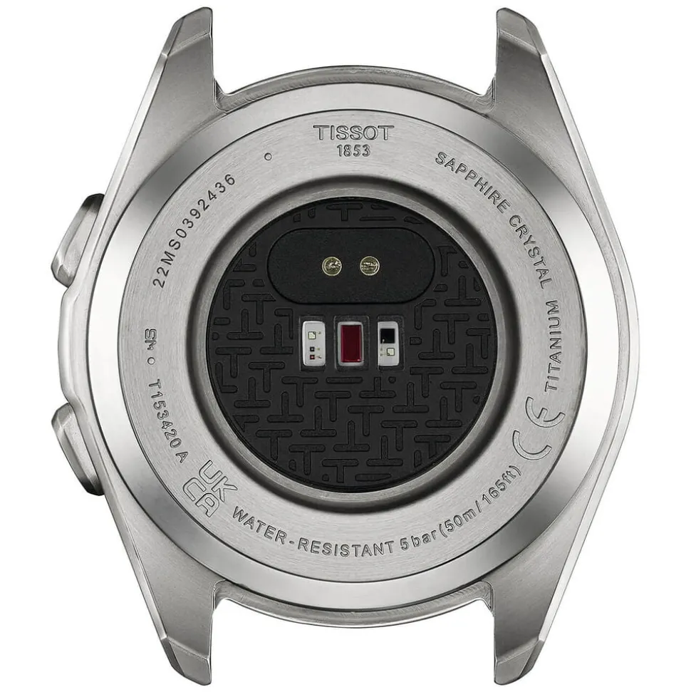 Tissot T-Touch Connect Sport 43.75mm Black Dial Steel Bracelet Watch