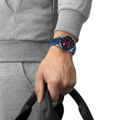 Tissot T-Touch Connect Sport 43.75mm Black Dial Blue Rubber Strap Watch